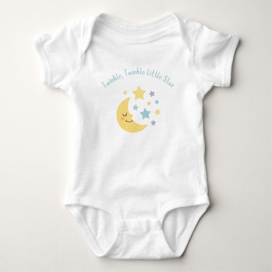 Twinkle Little Star Baby Body Romper (Voorkant)