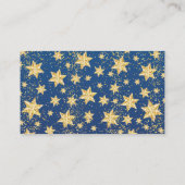 Twinkle Little Star Baby Diaper Raffle Ticket Informatiekaartje (Achterkant)