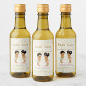 Twinkle Little Star Baby Gender onthaal Boy Girl Wijn Etiket (Flessen)