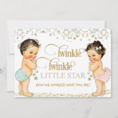 Twinkle Little Star  Baby Genderneutraal Kaart (Voorkant)