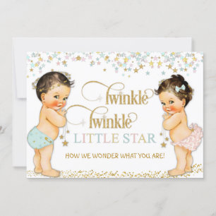Twinkle Little Star  Baby Genderneutraal Kaart
