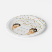 Twinkle Little Star  Baby Genderneutraal Papieren Bordje (Gekanteld)