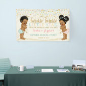 Twinkle Little Star Baby Geslacht Neutraal Etnisch Spandoek (Beurs)