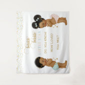 Twinkle Little Star Baby Geslacht Neutraal Etnisch Wandkleed (Voorkant)