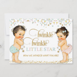 Twinkle Little Star Baby Geslacht onthullen Kaart