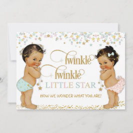 Twinkle Little Star Baby Geslacht Onthulling Etnis Kaart