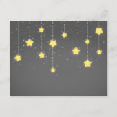 Twinkle Little Star Baby Prediction Advice Name Advieskaart (Achterkant)