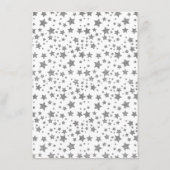 Twinkle Little Star Baby shower Advice Advieskaart (Achterkant)