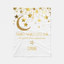 Twinkle Little Star Baby Shower Baby Dekentje