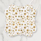 Twinkle Little Star Baby shower Bedankjes Labels (Achterkant)