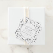 Twinkle Little Star Baby shower Bedankjes Labels (In situ)