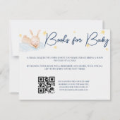 Twinkle Little Star Baby shower Book Kaart Notitiekaartje (Voorkant)