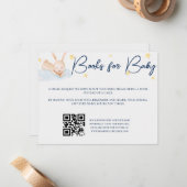 Twinkle Little Star Baby shower Book Kaart Notitiekaartje (Voorkant / Achterkant in situ)