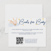 Twinkle Little Star Baby shower Book Kaart Notitiekaartje (Voorkant / Achterkant)