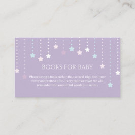Twinkle Little Star Baby shower Books for Baby Informatiekaartje