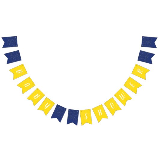 Twinkle Little Star Baby shower Bunting Flags Vlaggetjes (Alle)