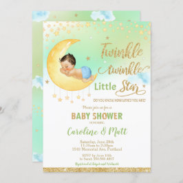Twinkle Little Star Baby shower Genderneutraal Kaart