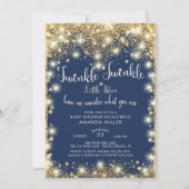 Twinkle Little Star Baby shower Invitation Kaart (Voorkant)