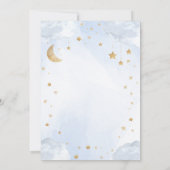 Twinkle Little Star Baby Shower Kaart (Achterkant)