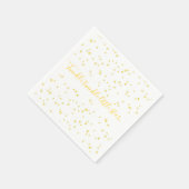 Twinkle Little Star Baby shower Paper Napkins Servet (Hoek)
