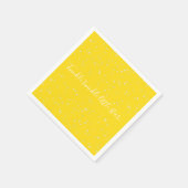 Twinkle Little Star Baby shower Paper Napkins Servetten (Hoek)