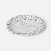 Twinkle Little Star Baby shower Papieren Bordje (Gekanteld)