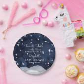 Twinkle Little Star  Baby shower Papieren Bordje (Feest)