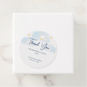 Twinkle Little Star Baby shower Party Favor Label (In situ)