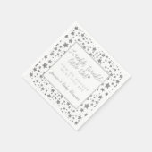 Twinkle Little Star Baby shower Servetten (Hoek)