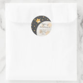 Twinkle Little Star Baby shower Stickers (Tas)