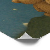 Twinkle Little Star Baby shower Welkom Poster (Hoek)