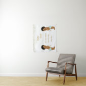 Twinkle Little Star Baby Tweeling Jongens Etnisch Wandkleed (In situ)