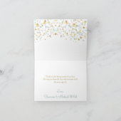 Twinkle Little Star Bedankt White of any Card Whit (Binnen)
