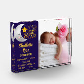 Twinkle Little Star Birth Announounding Baby Fotoblokken (Links)