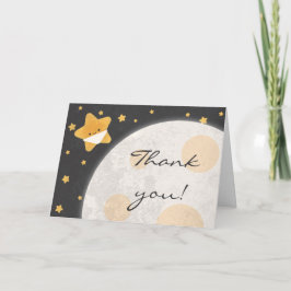 Twinkle Little Star Black en Yellow Bedankt