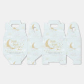 Twinkle Little Star Blue Baby shower Verjaardag Bedankdoosjes (Ongevouwen)