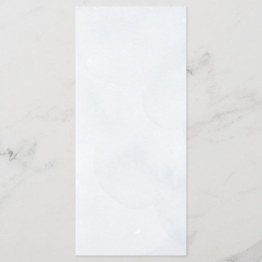 Twinkle Little Star Blue Grey Elegant Baby shower Menu (Achterkant)