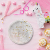 Twinkle Little Star Borden Gender onthulling Baby  Papieren Bordje (Feest)