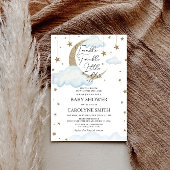 Twinkle Little Star Boy Baby shower Uitnodiging