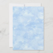 Twinkle Little Star Boy Kaart (Achterkant)