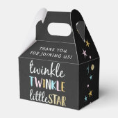 Twinkle Little Star Confetti & Chalk Baby shower Bedankdoosjes (Voorkant Zijde)