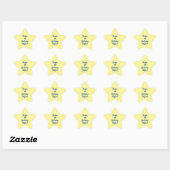 Twinkle Little Star Cute 1st Birthday Party Theme Ster Sticker (Vel)