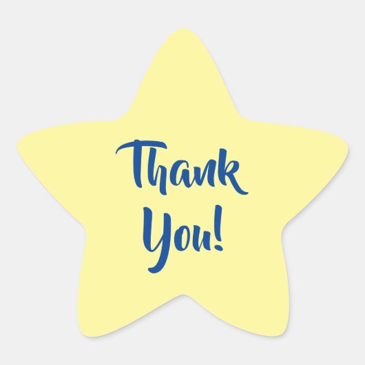 Twinkle Little Star Cute 1st Birthday Party Theme Ster Sticker (Voorkant)