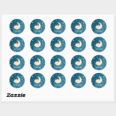 Twinkle Little Star Dank je stickers (Vel)