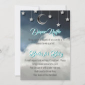 Twinkle Little Star Diaper Raffle & Books for Baby Aankondiging (Voorkant)