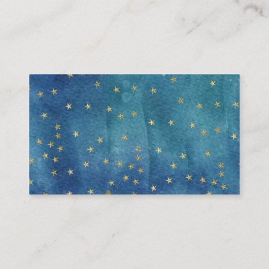 Twinkle Little Star Diaper Raffle Card Informatiekaartje (Achterkant)