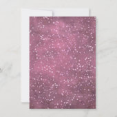 Twinkle Little Star | Dusty Mauve Pink Grey Kaart (Achterkant)