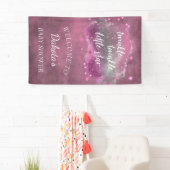 Twinkle Little Star | Dusty Mauve Pink Grey Spandoek (Insitu)