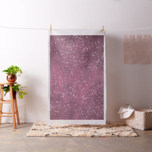 Twinkle Little Star Dusty Mauve Pink Grey Stof