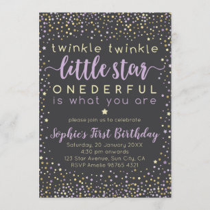 Twinkle Little Star   Eerste uitnodiging